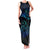 Sea Animal Polynesia Family Matching Tank Maxi Dress and Hawaiian Shirt Polynesian Pattern