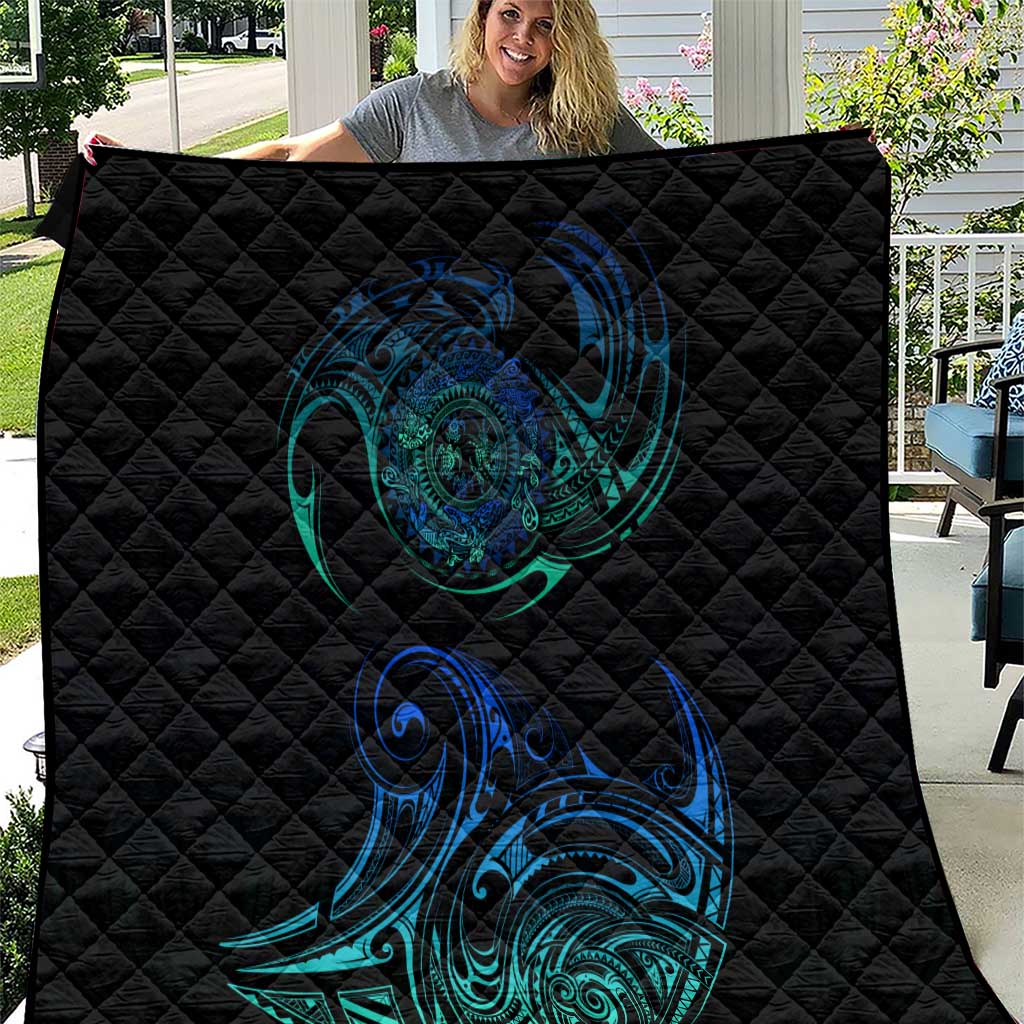 Sea Animal Polynesia Quilt Polynesian Pattern