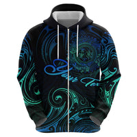 Sea Animal Polynesia Zip Hoodie Polynesian Pattern DT02 - Polynesian Pride