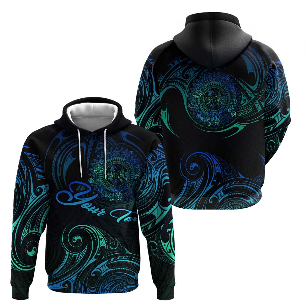 Sea Animal Polynesia Zip Hoodie Polynesian Pattern DT02 - Polynesian Pride