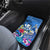 Aloha Hawaii Car Mats Dolphins and Fish Hook Hibiscus