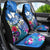 Aloha Hawaii Car Seat Cover Dolphins and Fish Hook Hibiscus