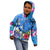 Aloha Hawaii Kid Hoodie Dolphins and Fish Hook Hibiscus
