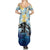 Mother And Baby Dolphins Family Matching Summer Maxi Dress and Hawaiian Shirt Hawaii Hibiscus