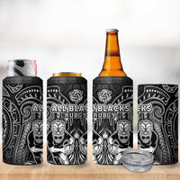 All Black 4 in 1 Can Cooler Tumbler New Zealand Rugby Mascot Maori