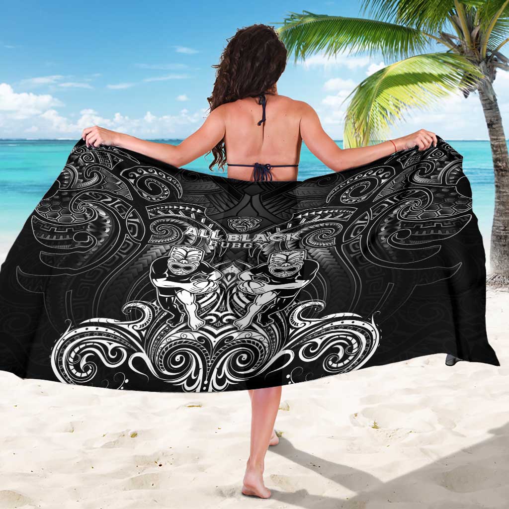 All Black Sarong New Zealand Rugby Mascot Maori