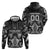 Personalized All Black Zip Hoodie New Zealand Rugby Mascot Maori