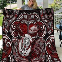 New Zealand Aotearoa Rugby Quilt Maori Fern Tattoo Art