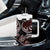 New Zealand Aotearoa Rugby Tumbler With Handle Maori Fern Tattoo Art