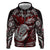 Personalized New Zealand Aotearoa Rugby Zip Hoodie Maori Fern Tattoo Art