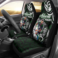 NZ Aotearoa Rugby Car Seat Cover New Zealand Silver Fern