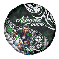 NZ Aotearoa Rugby Spare Tire Cover New Zealand Silver Fern