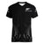 New Zealand Women V Neck T Shirt Rugby 2023 Champions Black DT02 Female Black - Polynesian Pride
