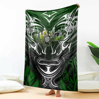Warriors Maori Darts Blanket New Zealand Darts Silver Fern