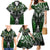 Personalised Warriors Maori Darts Family Matching Mermaid Dress and Hawaiian Shirt New Zealand Darts Silver Fern