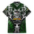 Personalised Warriors Maori Darts Family Matching Mermaid Dress and Hawaiian Shirt New Zealand Darts Silver Fern