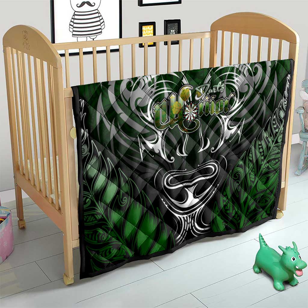 Warriors Maori Darts Quilt New Zealand Darts Silver Fern