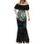 Personalised New Zealand Darts Mermaid Dress NZ Paua Shell Maori Fern