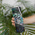 New Zealand Darts Skinny Tumbler NZ Paua Shell Maori Fern