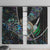 New Zealand Darts Window Curtain NZ Paua Shell Maori Fern