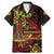 Custom Vanuatu 45th Independence Anniversary Family Matching Mermaid Dress and Hawaiian Shirt Flower Melanesian Namele Turtle - Polynesian Pride