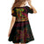 Custom Vanuatu 45th Independence Anniversary Family Matching Tank Maxi Dress and Hawaiian Shirt Flower Melanesian Namele Turtle - Polynesian Pride