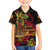 Custom Vanuatu 45th Independence Anniversary Family Matching Tank Maxi Dress and Hawaiian Shirt Flower Melanesian Namele Turtle - Polynesian Pride