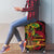 Vanuatu 45th Independence Anniversary Luggage Cover Flower Melanesian Namele Turtle - Polynesian Pride