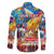 Custom The Philippines 126th Independence Anniversary Family Matching Long Sleeve Bodycon Dress and Hawaiian Shirt Art Style - Polynesian Pride
