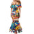 Custom The Philippines 126th Independence Anniversary Family Matching Mermaid Dress and Hawaiian Shirt Art Style - Polynesian Pride