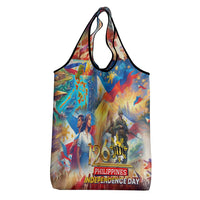 The Philippines 126th Independence Anniversary Grocery Bag Art Style - Polynesian Pride