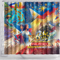 The Philippines 126th Independence Anniversary Shower Curtain Art Style - Polynesian Pride