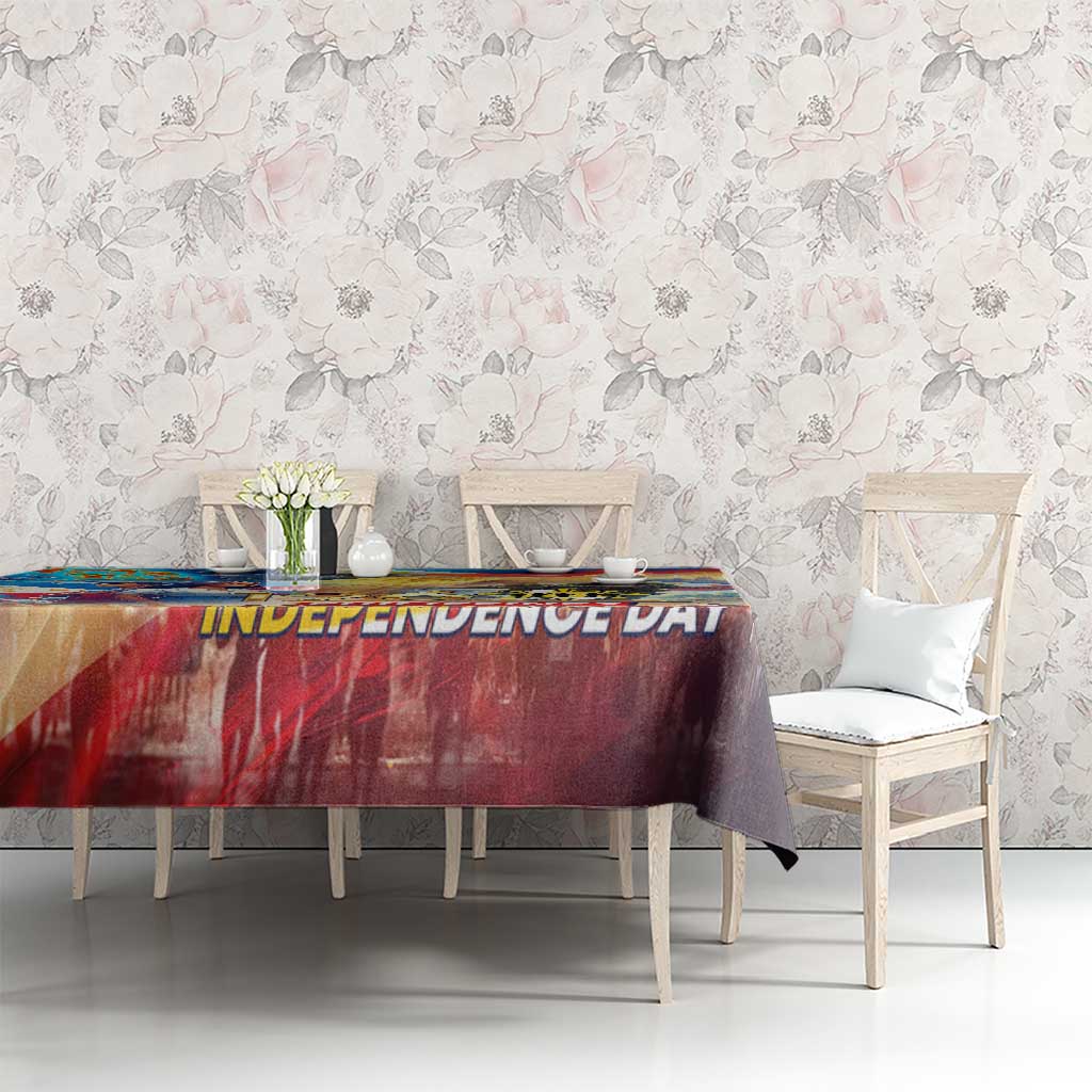 The Philippines 126th Independence Anniversary Tablecloth Art Style - Polynesian Pride