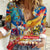 Custom The Philippines 126th Independence Anniversary Women Casual Shirt Art Style - Polynesian Pride