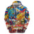 Custom The Philippines 126th Independence Anniversary Zip Hoodie Art Style - Polynesian Pride