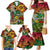 Personalized Vanuatu 45th Independence Anniversary Family Matching Mermaid Dress and Hawaiian Shirt Melanesian Pattern Reggae - Polynesian Pride