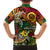 Personalized Vanuatu 45th Independence Anniversary Family Matching Tank Maxi Dress and Hawaiian Shirt Melanesian Pattern Reggae - Polynesian Pride