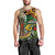 Personalized Vanuatu 45th Independence Anniversary Men Tank Top Melanesian Pattern Reggae - Polynesian Pride