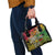 Personalized Vanuatu 45th Independence Anniversary Shoulder Handbag Melanesian Pattern Reggae - Polynesian Pride