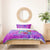 Dolphin Polynesia Bedding Set Hibiscus Tropical Wave - Purple Vibes