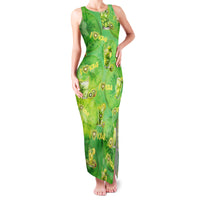 I Love Kiwi Family Matching Tank Maxi Dress and Hawaiian Shirt New Zealand Kiwi Fruit Summer Cocktail