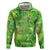 I Love Kiwi Zip Hoodie New Zealand Kiwi Fruit Summer Cocktail