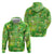 I Love Kiwi Zip Hoodie New Zealand Kiwi Fruit Summer Cocktail