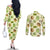 Kiwi Cute Humorous Couples Matching Off The Shoulder Long Sleeve Dress and Long Sleeve Button Shirt New Zealand Fruit