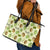 Kiwi Cute Humorous Leather Tote Bag New Zealand Fruit