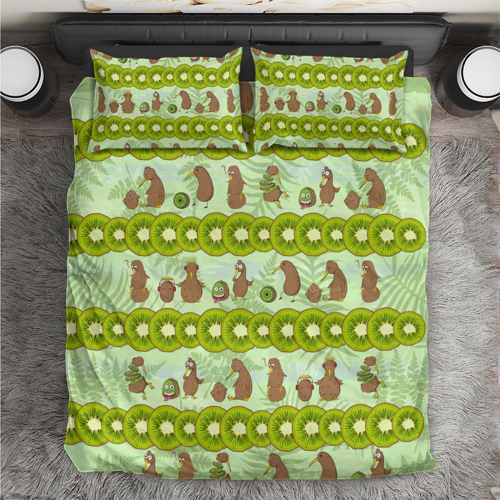 New Zealand Kiwi Fruit Witty Kiwi Bird Bedding Set