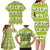 New Zealand Kiwi Fruit Witty Kiwi Bird Family Matching Long Sleeve Bodycon Dress and Hawaiian Shirt