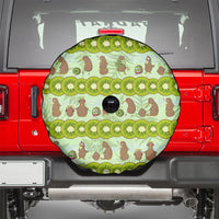 New Zealand Kiwi Fruit Witty Kiwi Bird Spare Tire Cover