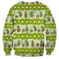 New Zealand Kiwi Fruit Witty Kiwi Bird Sweatshirt DT02 - Polynesian Pride