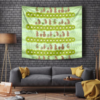 New Zealand Kiwi Fruit Witty Kiwi Bird Tapestry